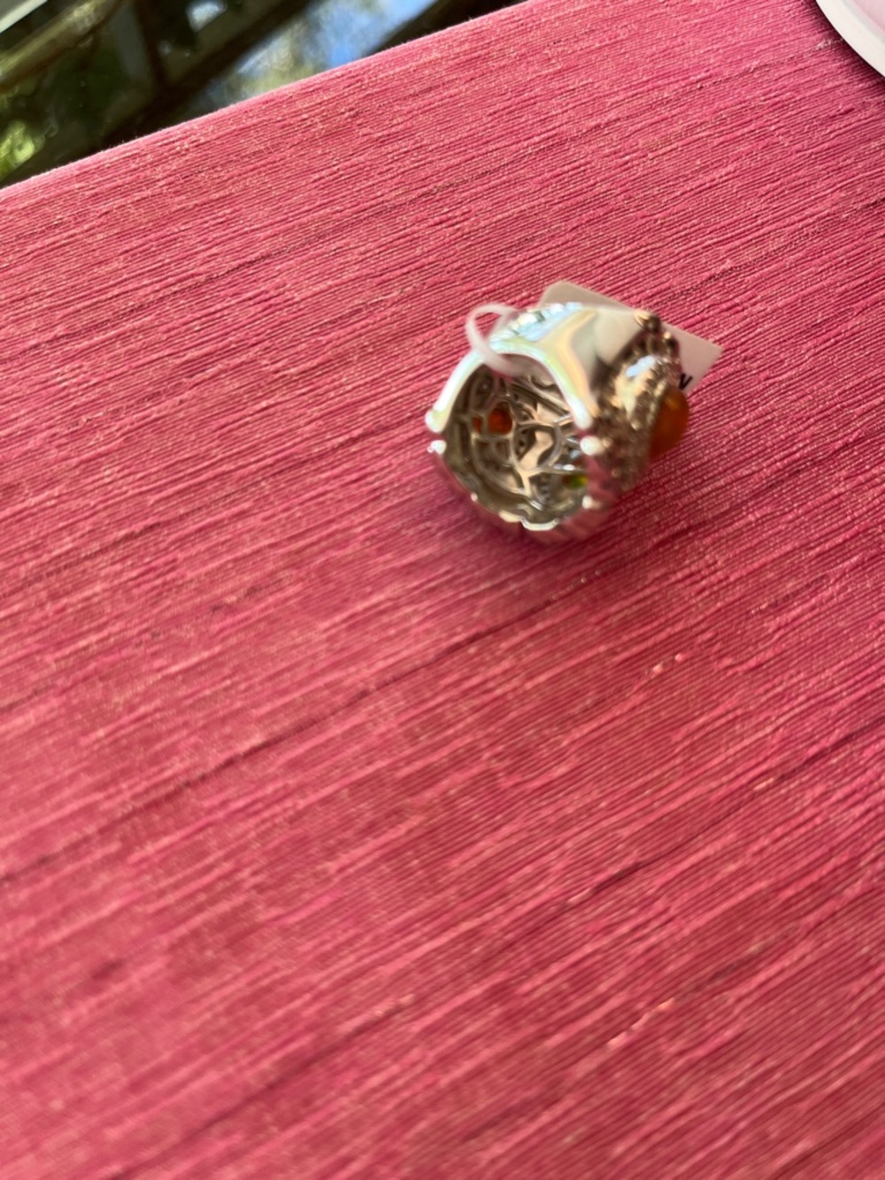 ππππ NWT CHUCK CLEMENCY 925 STERLING SILVER ETHIOPIAN RINGπππ - Picture 5 of 5